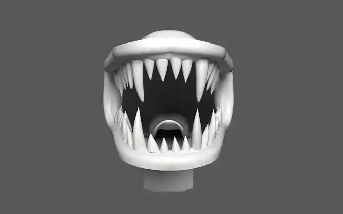 Inner Cavity Creature 3D model
