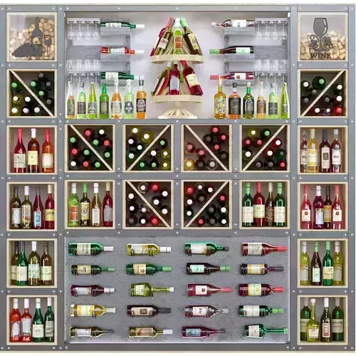 WhineShelf wine cellar 3D model