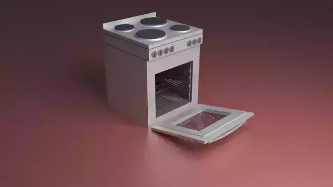 Stove With Oven