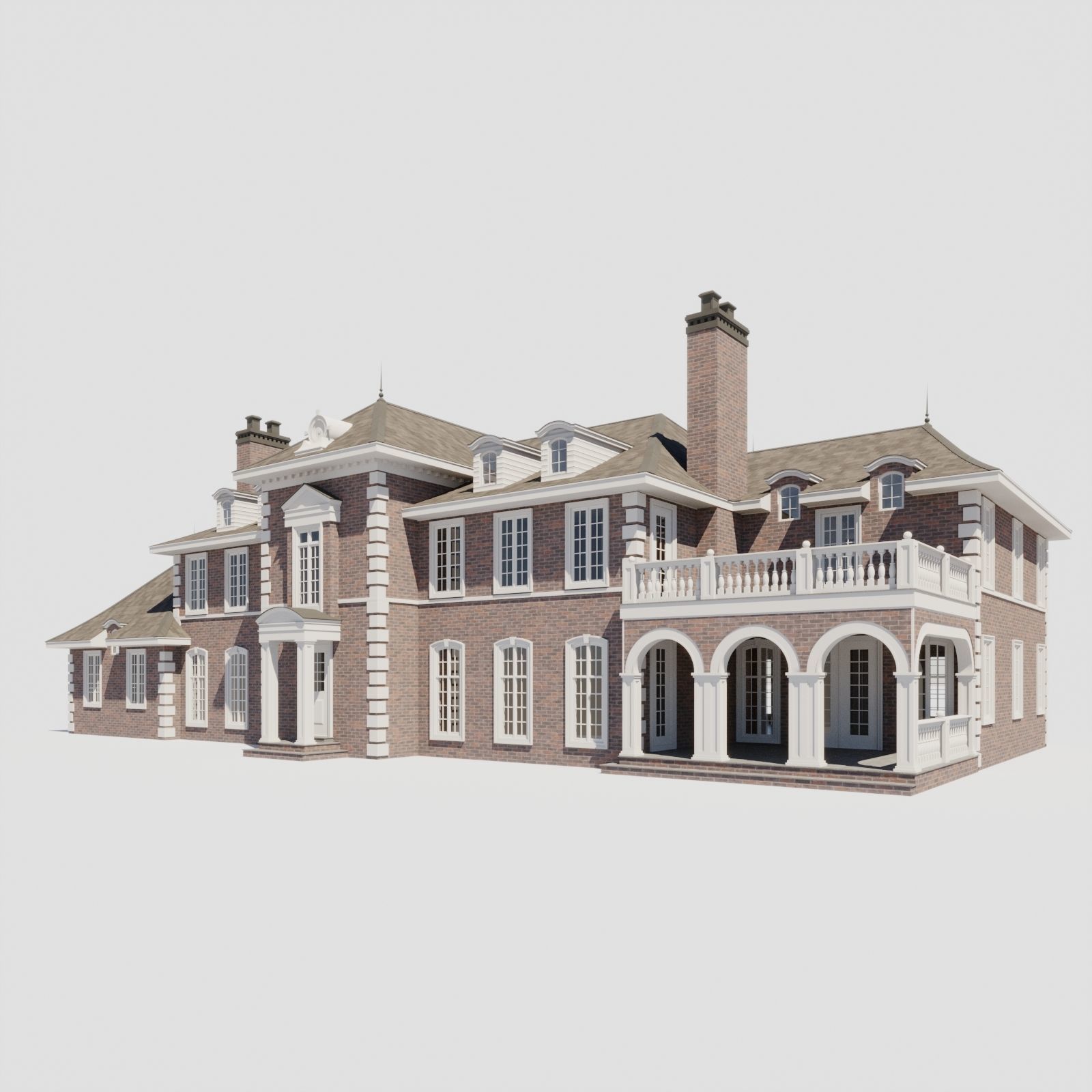 Build010 mansion 3D model_5