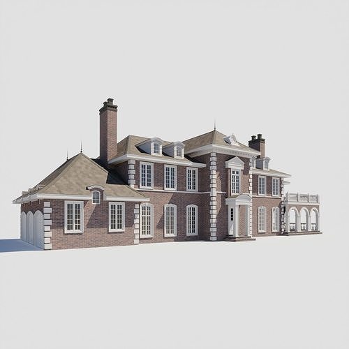 Build010 mansion 3D model