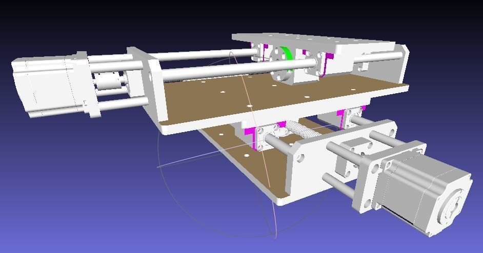 CNC Table 3D model_5