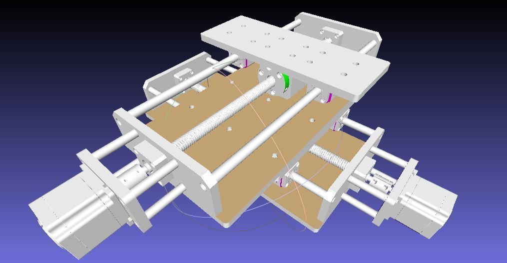 CNC Table 3D model_10