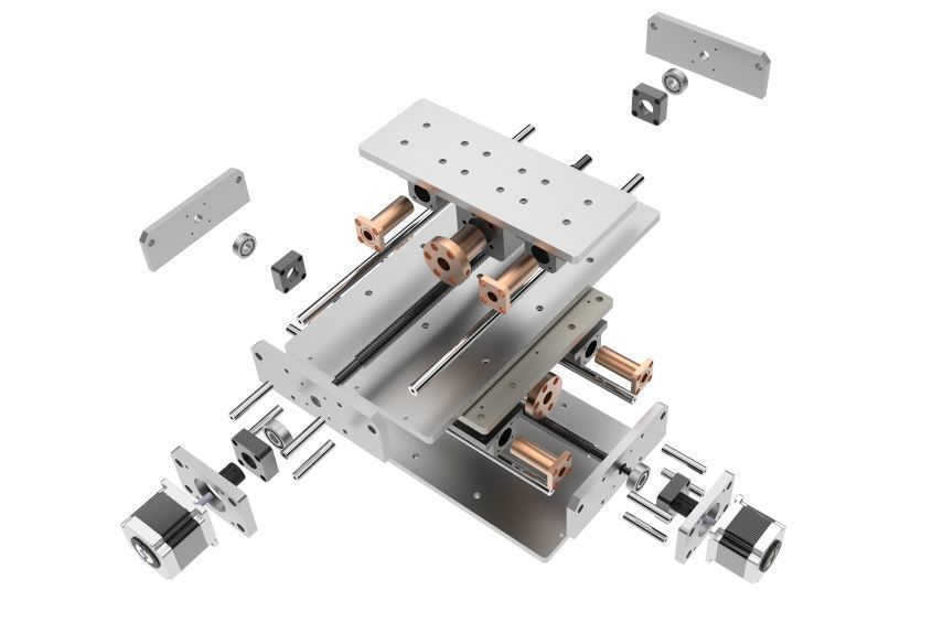 CNC Table 3D model_4