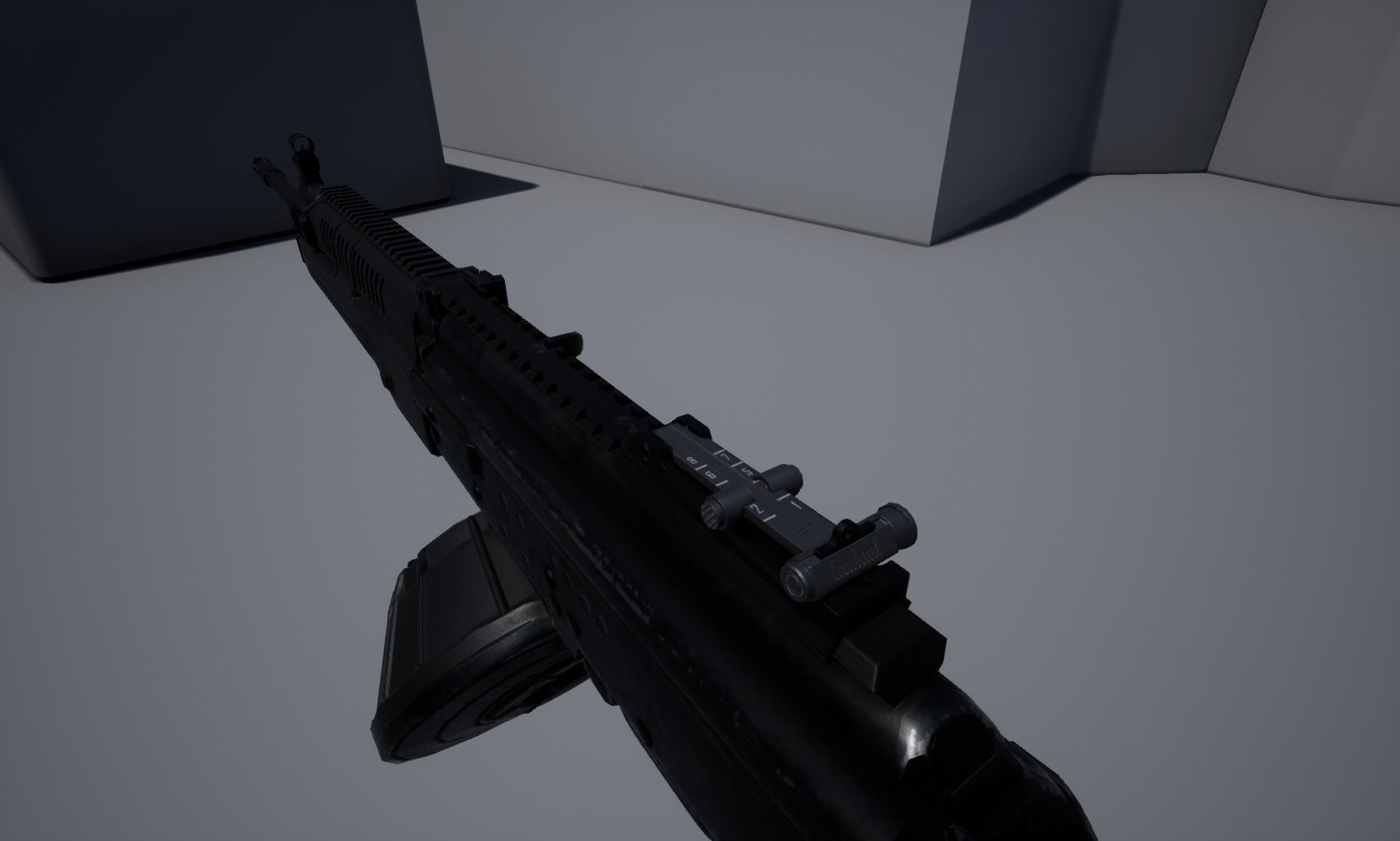 RPK-16 Machinegun  Low-poly 3D model_17