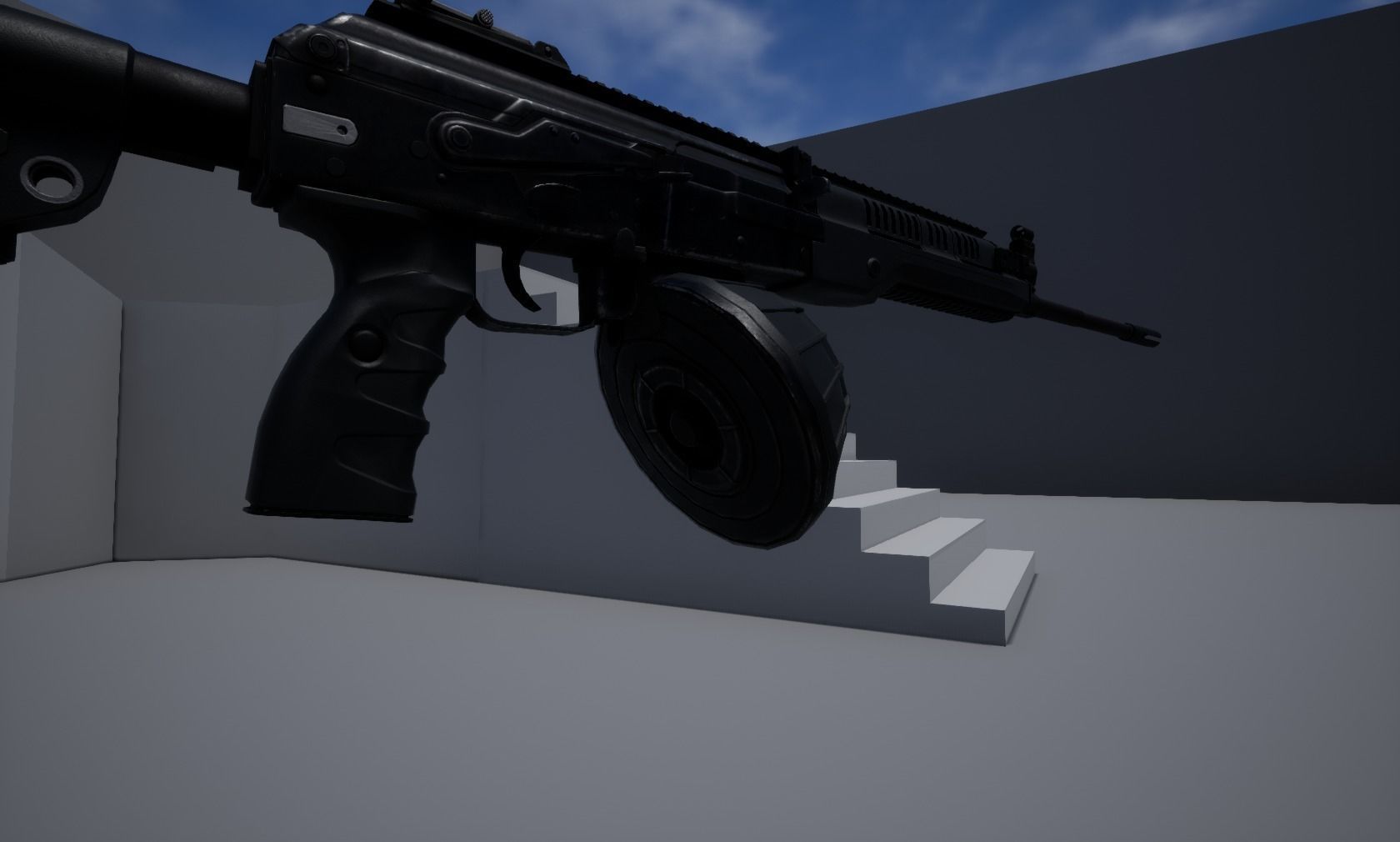 RPK-16 Machinegun  Low-poly 3D model_20