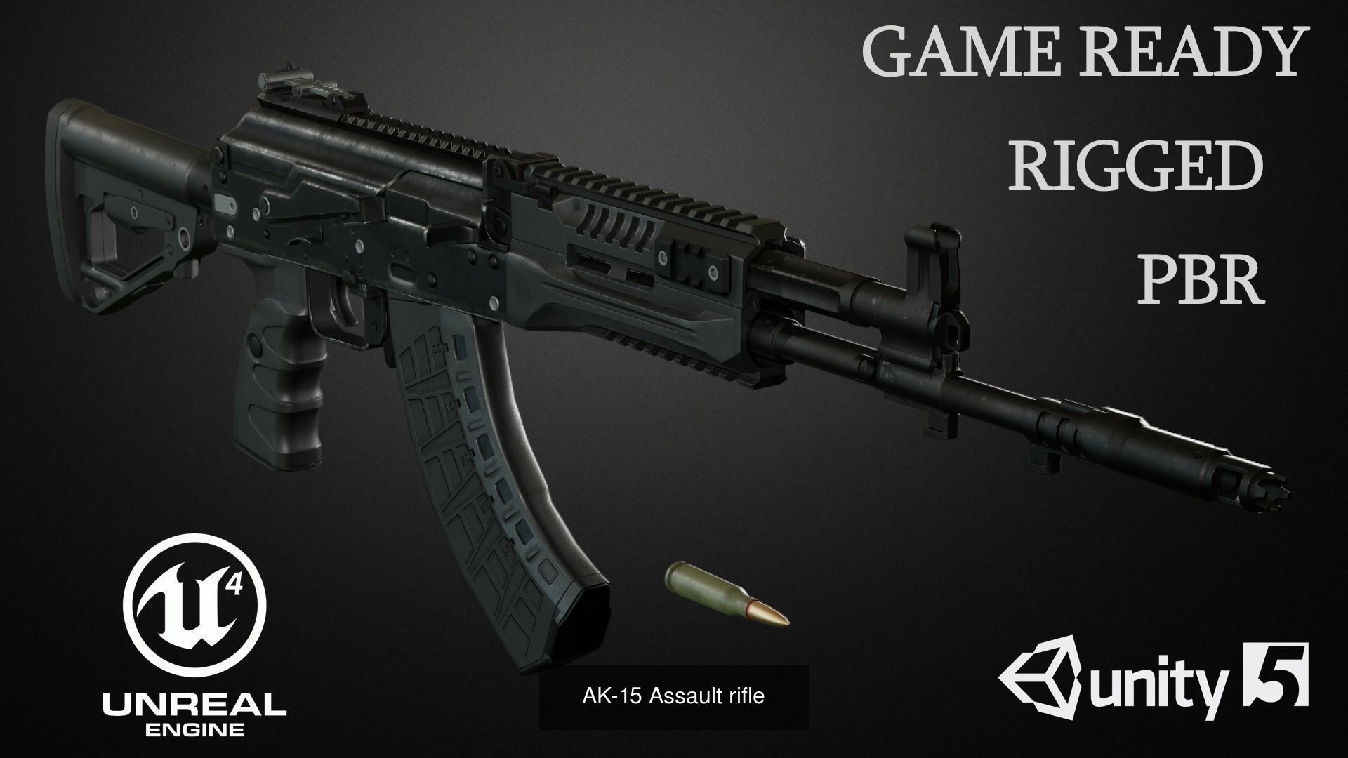 AK Rifles PACK 3D Model Collection_2