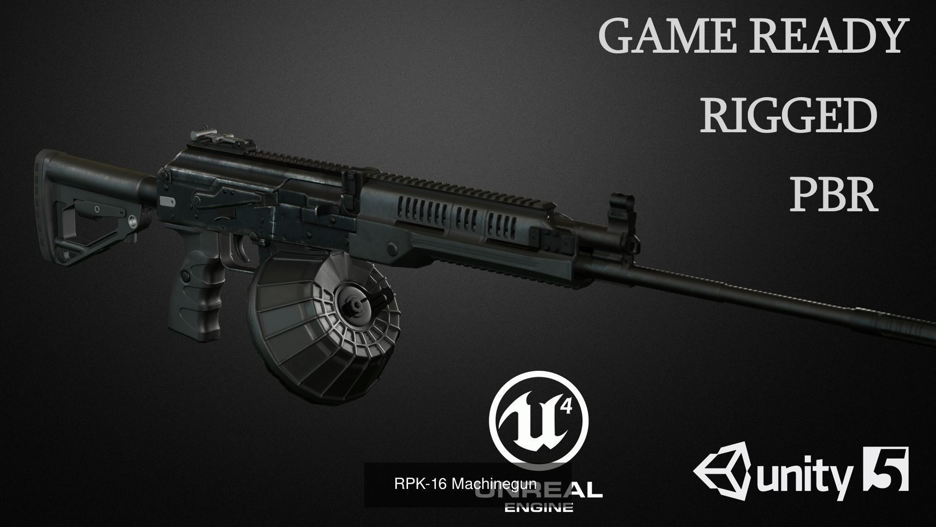 AK Rifles PACK 3D Model Collection_3