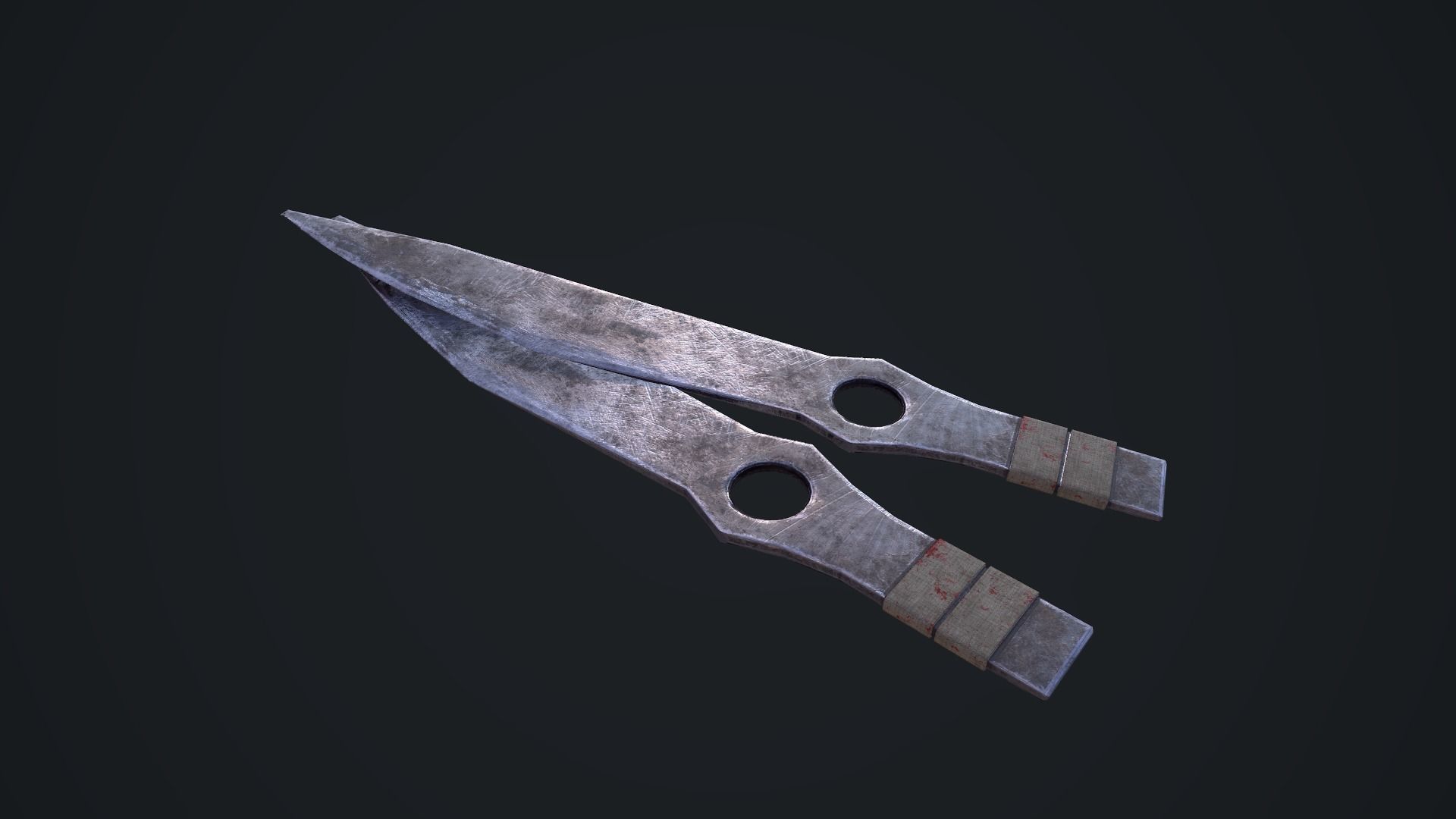 3D model Throwing Knife VR / AR / low-poly | CGTrader