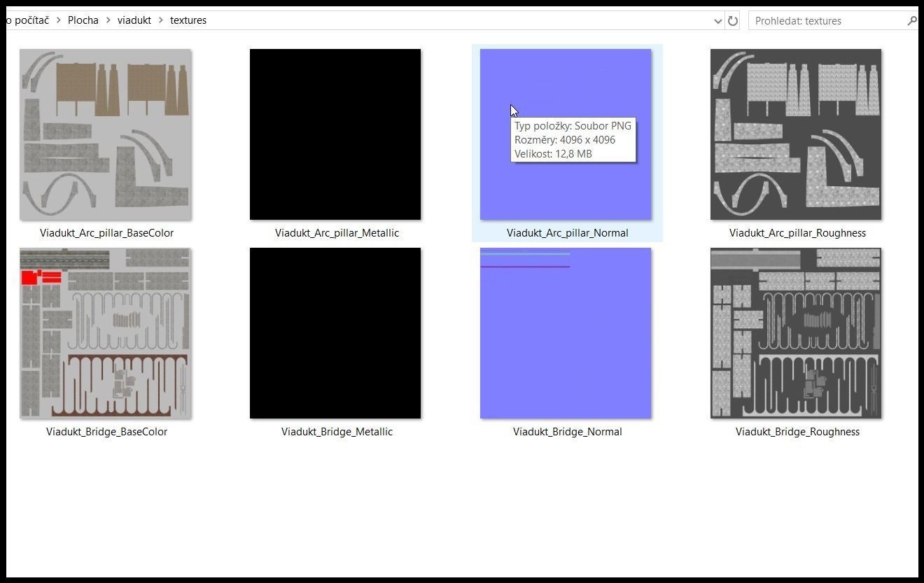 Road bridge segment 3D model_17