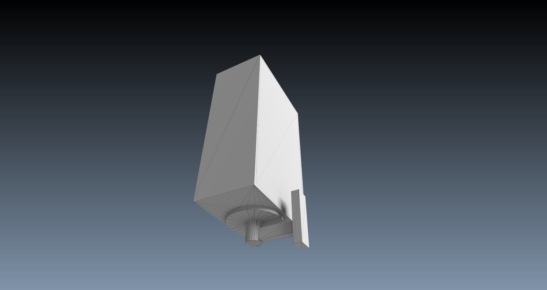 Low-Poly 80s Video Game Hall Pack Low-poly 3D model_48