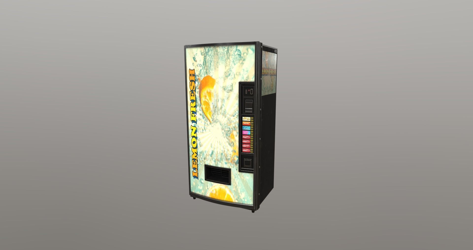 Low-Poly 80s Video Game Hall Pack Low-poly 3D model_61