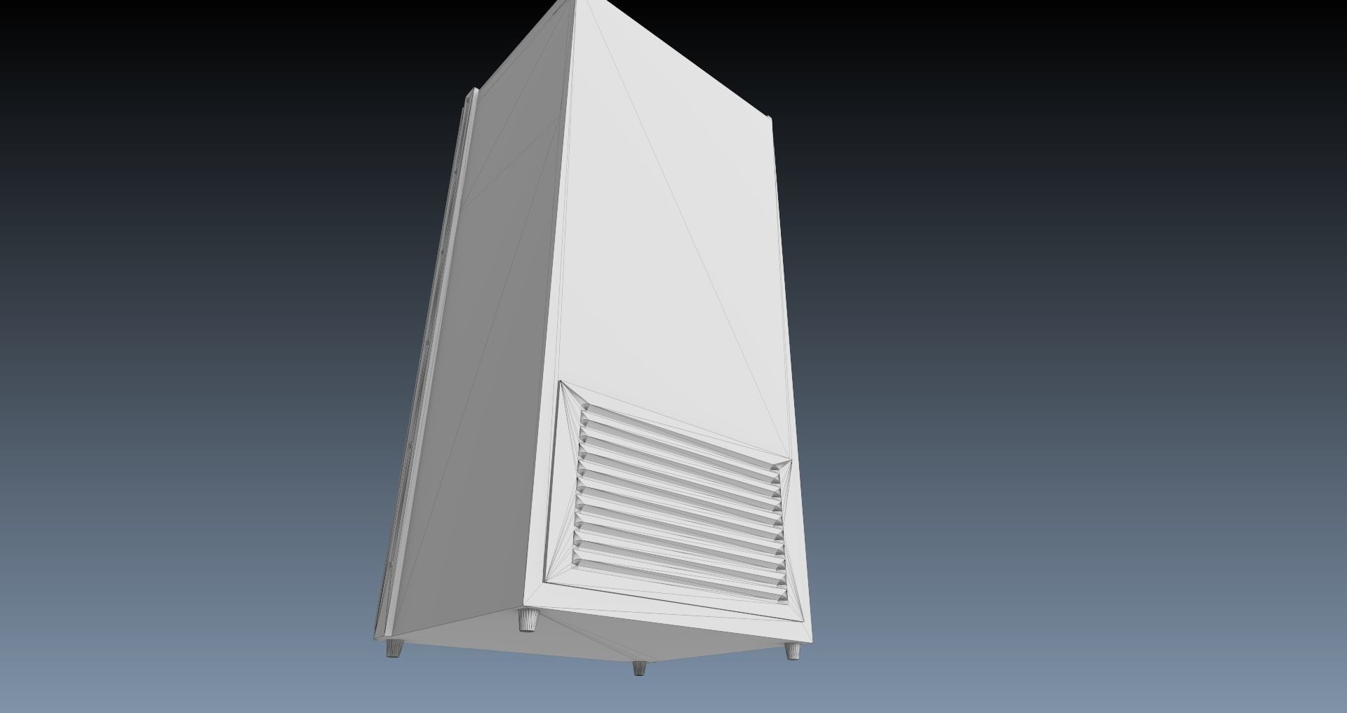 Low-Poly 80s Video Game Hall Pack Low-poly 3D model_64