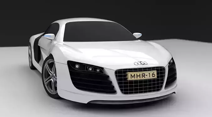 Audi R8 3D model