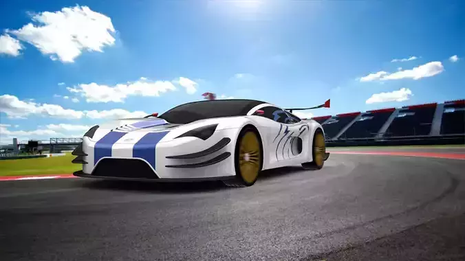 DTM CONCEPT CAR 3D model