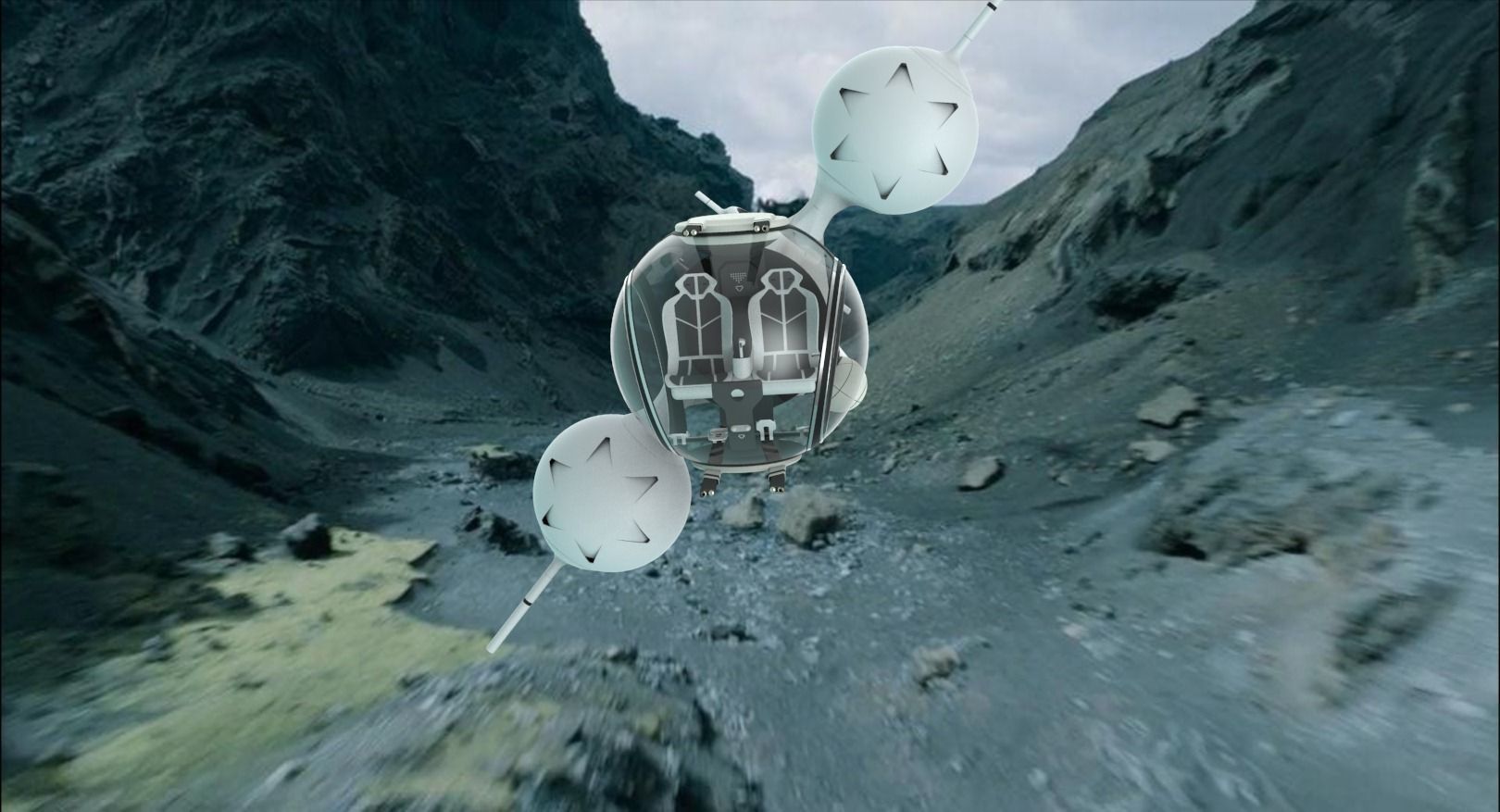 Oblivion Copter 3D model_8