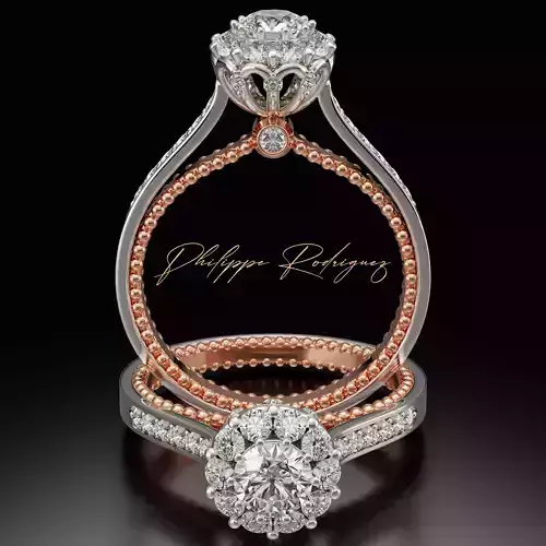 Diamond engagement ring