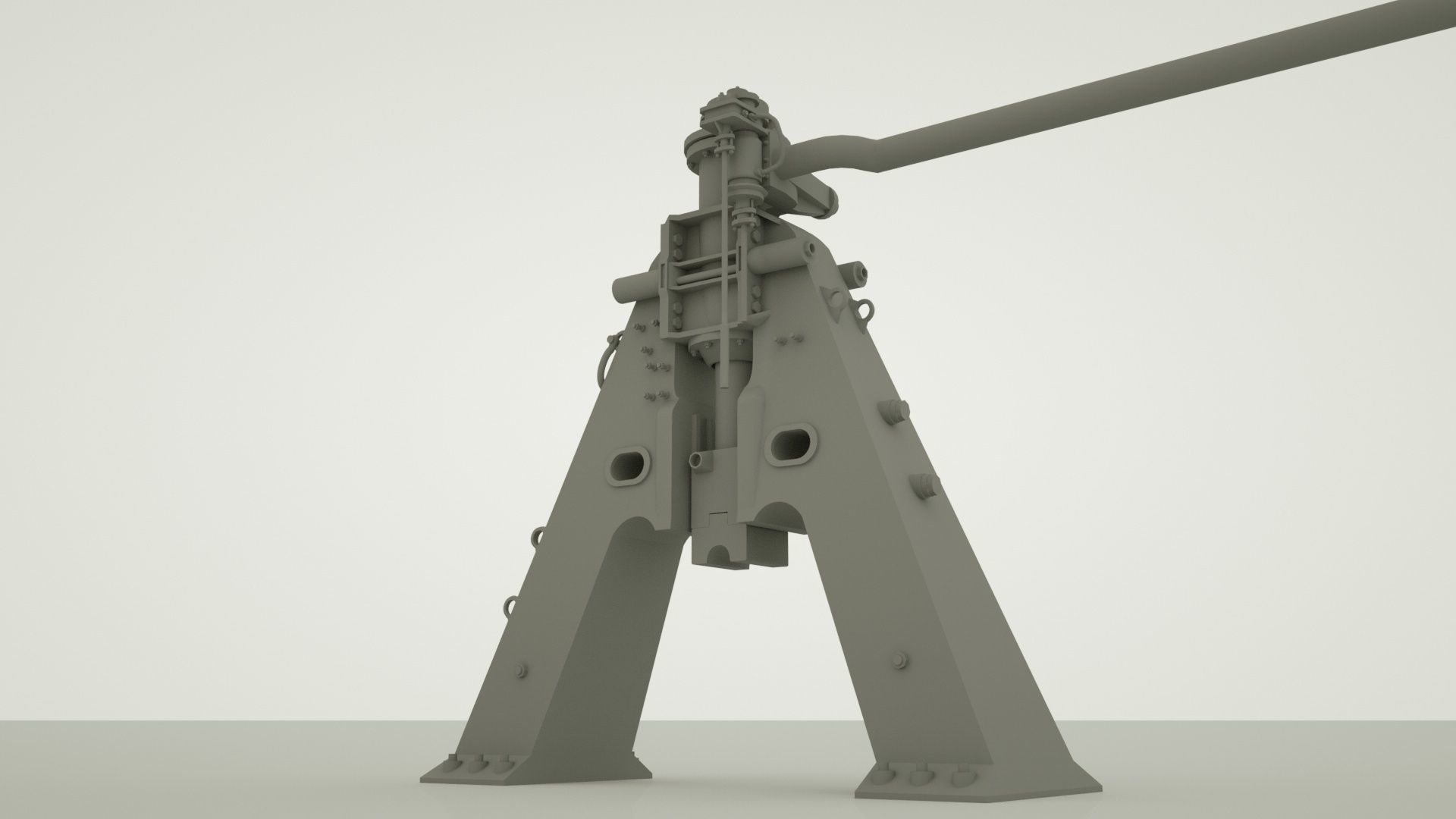 10pc Victorian Factory Starter Set Low-poly 3D model_11