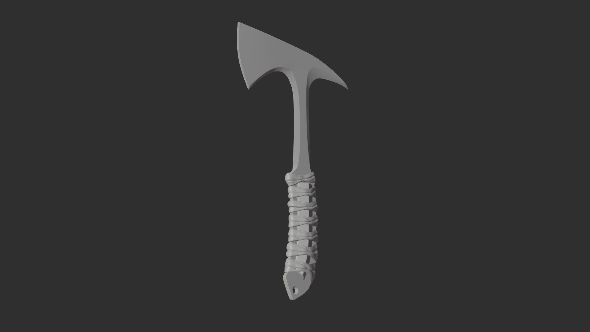 Browning Tomahawk Low-poly PBR 3D Model Low-poly 3D model_4