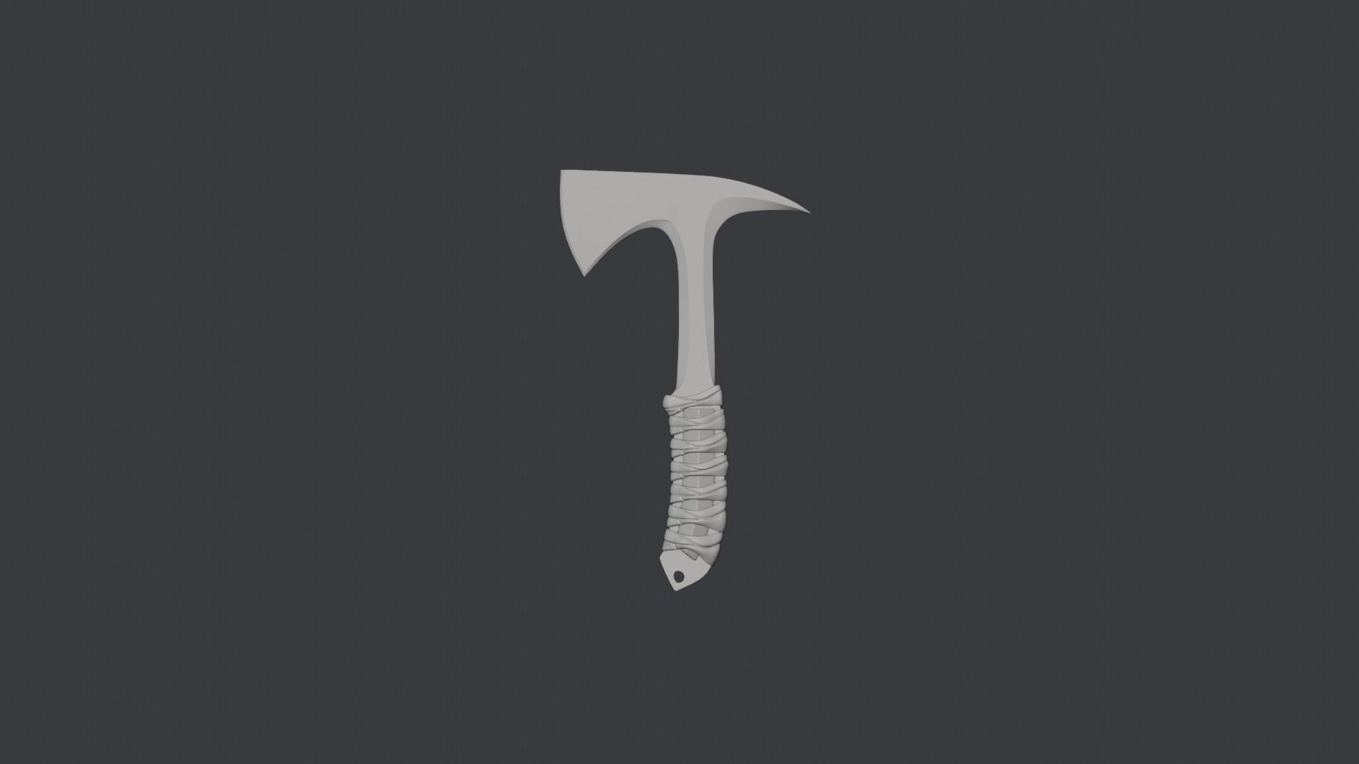 Browning Tomahawk Low-poly PBR 3D Model Low-poly 3D model_6