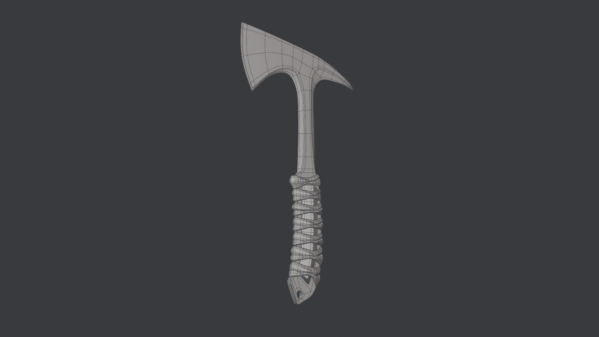 Browning Tomahawk Low-poly PBR 3D Model Low-poly 3D model_7