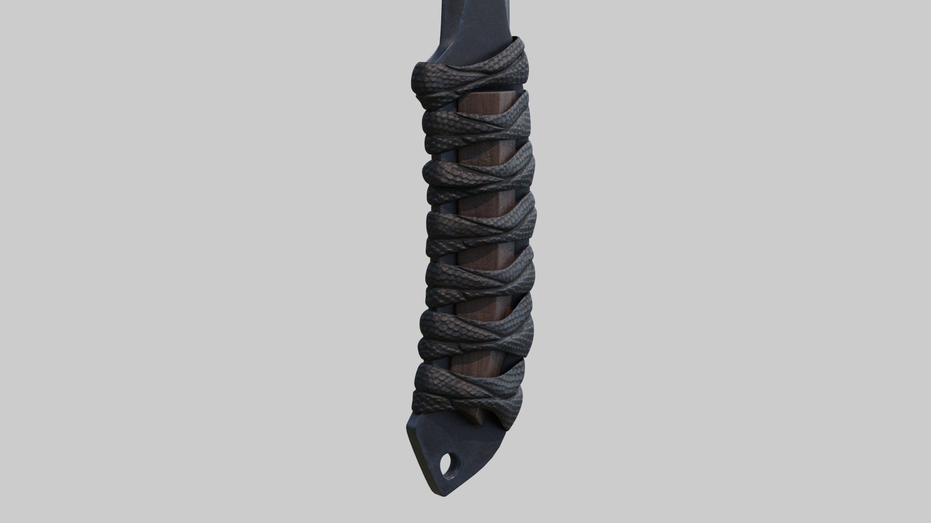 Browning Tomahawk Low-poly PBR 3D Model Low-poly 3D model_3