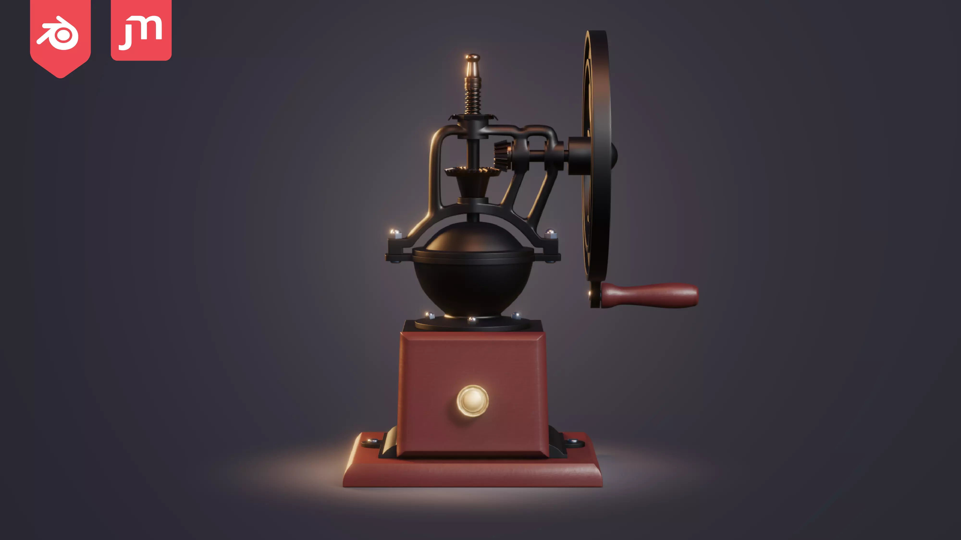 Coffee Grinder Free 3D model