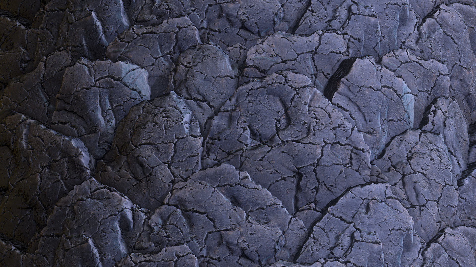 Tectonic Slate Rock Wall - Game Textures Texture_9