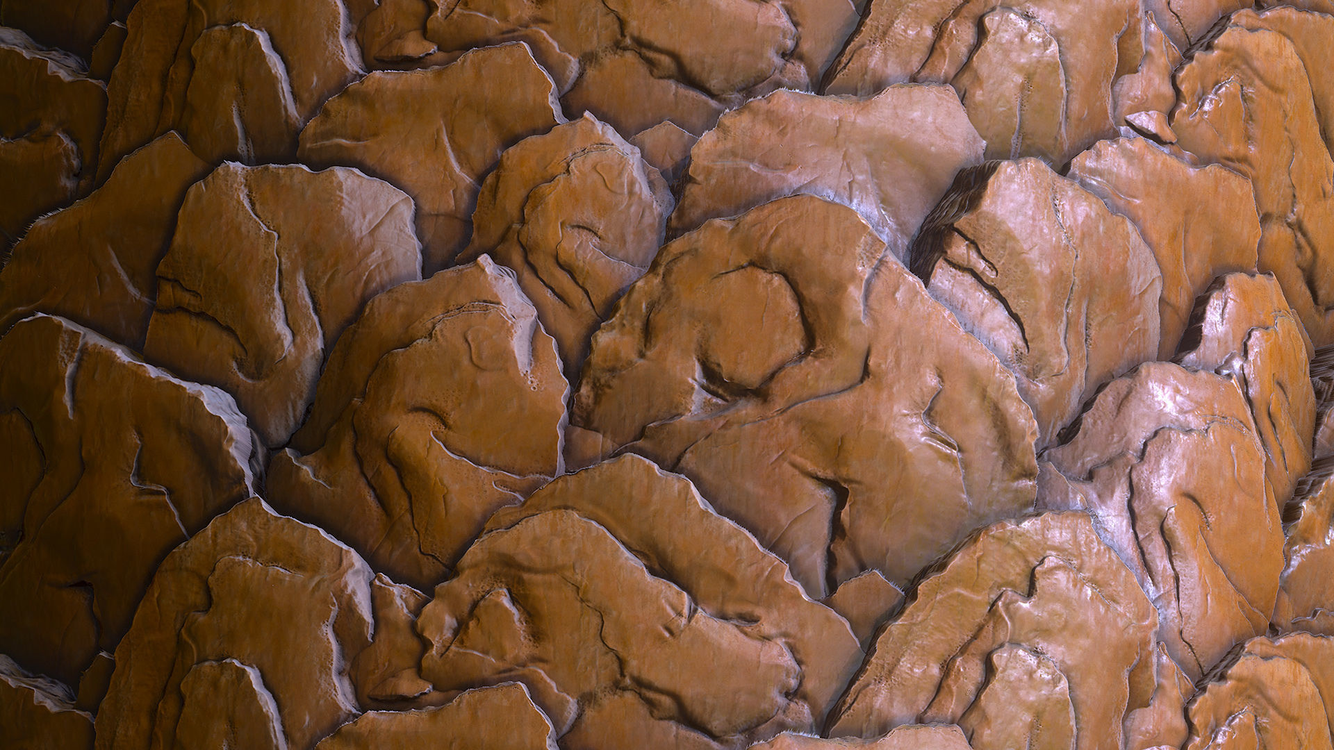 Tectonic Slate Rock Wall - Game Textures Texture_11