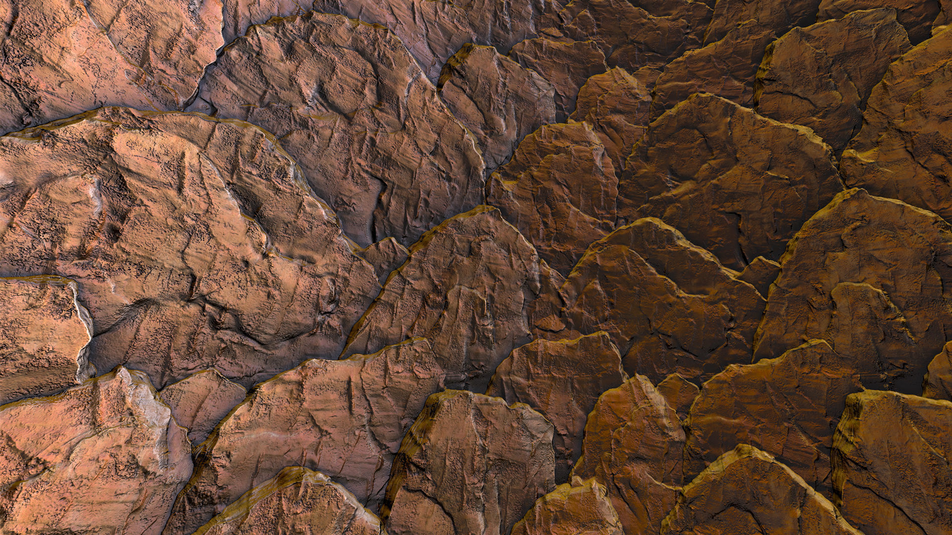 Tectonic Slate Rock Wall - Game Textures Texture_6