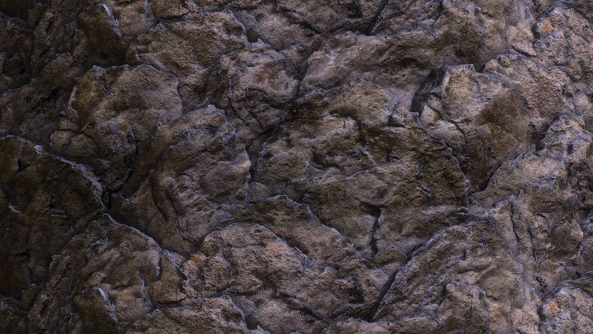 Tectonic Slate Rock Wall - Game Textures Texture_15