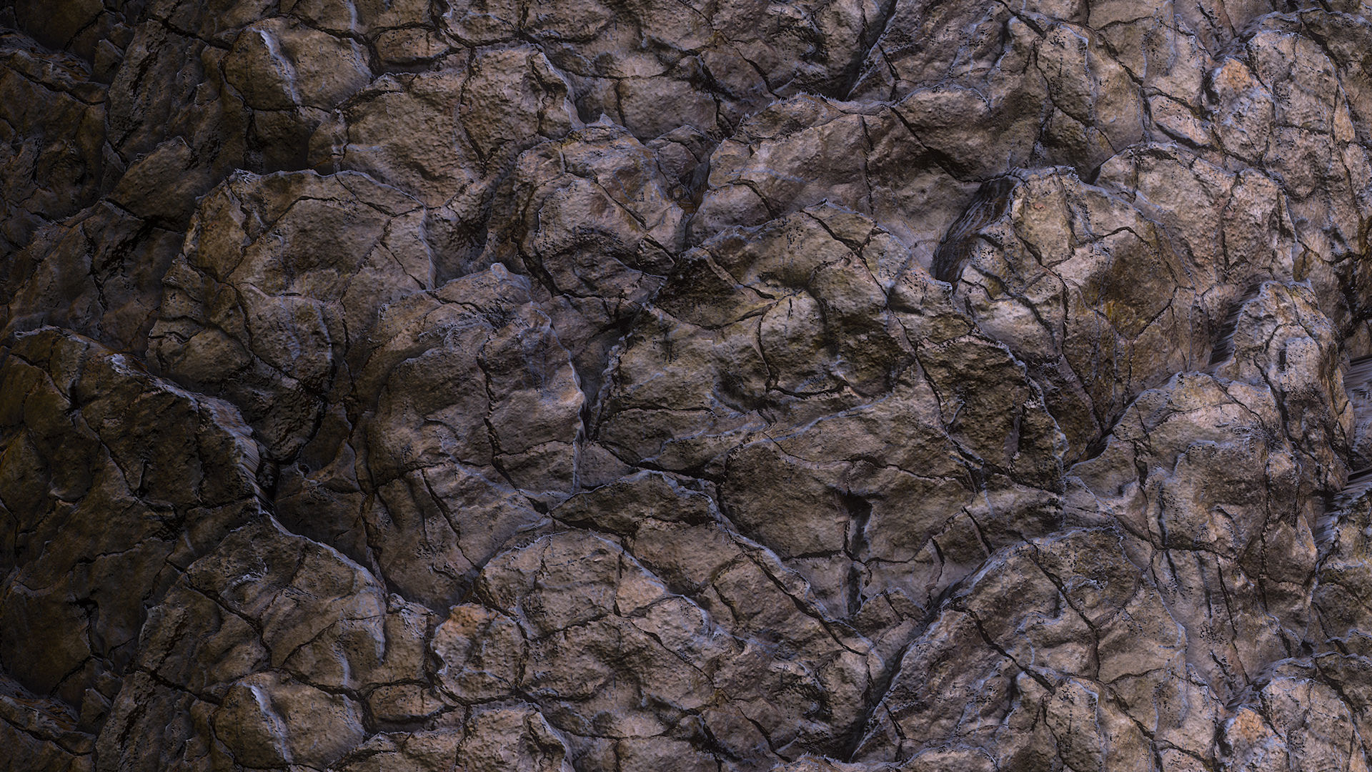 Tectonic Slate Rock Wall - Game Textures Texture_16