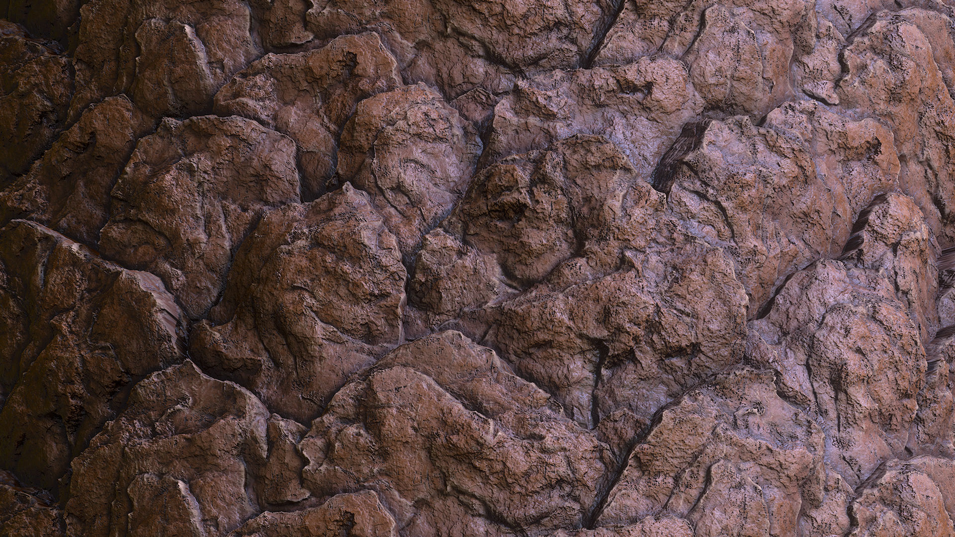 Tectonic Slate Rock Wall - Game Textures Texture_3