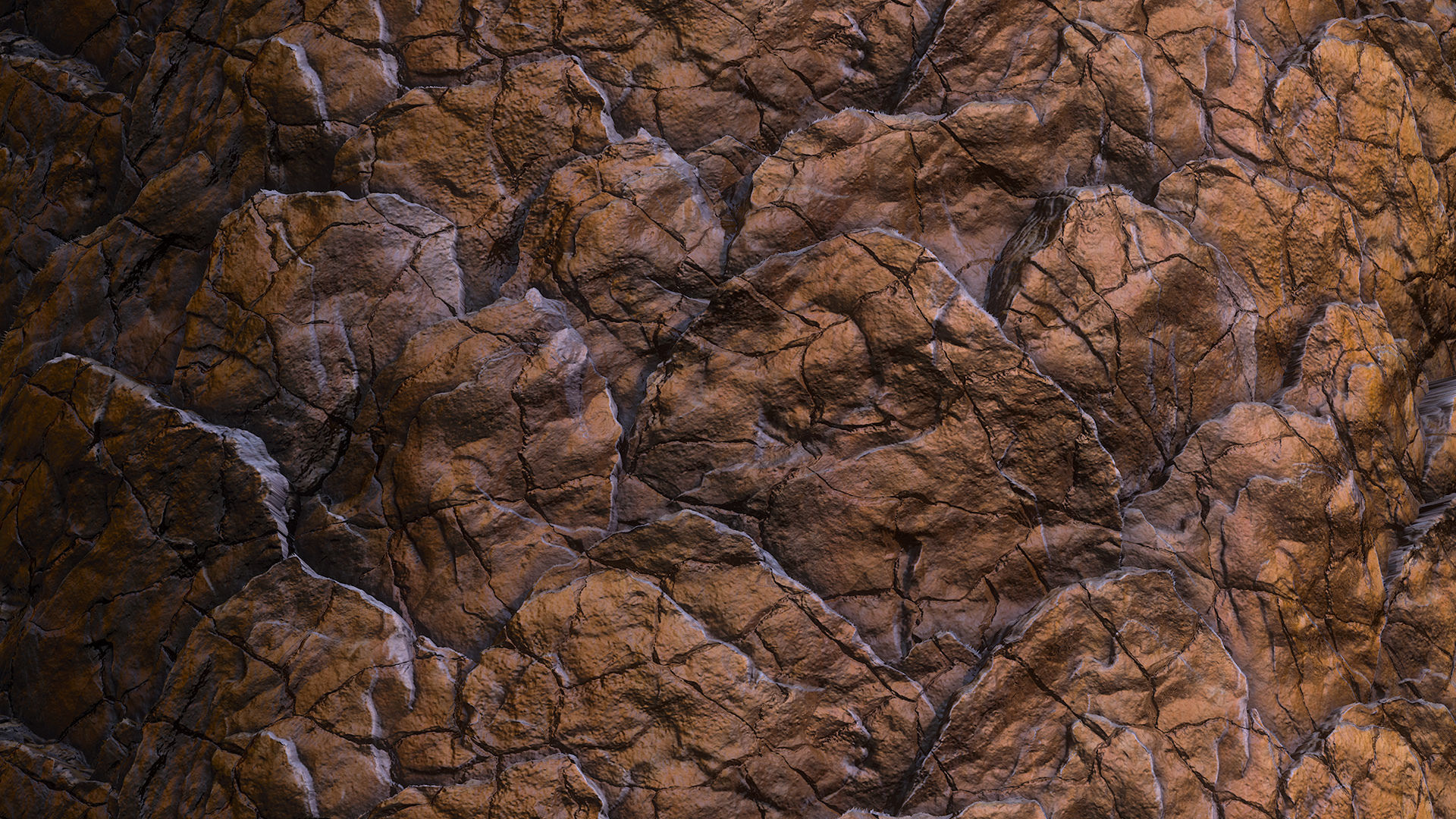 Tectonic Slate Rock Wall - Game Textures Texture_12