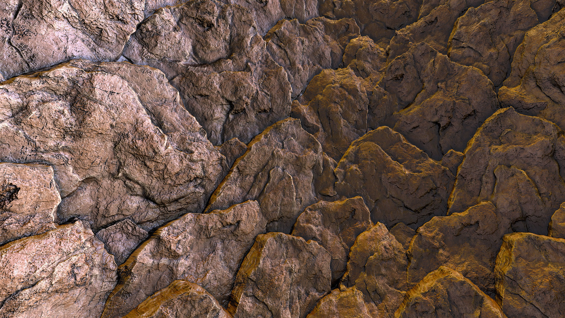 Tectonic Slate Rock Wall - Game Textures Texture_4