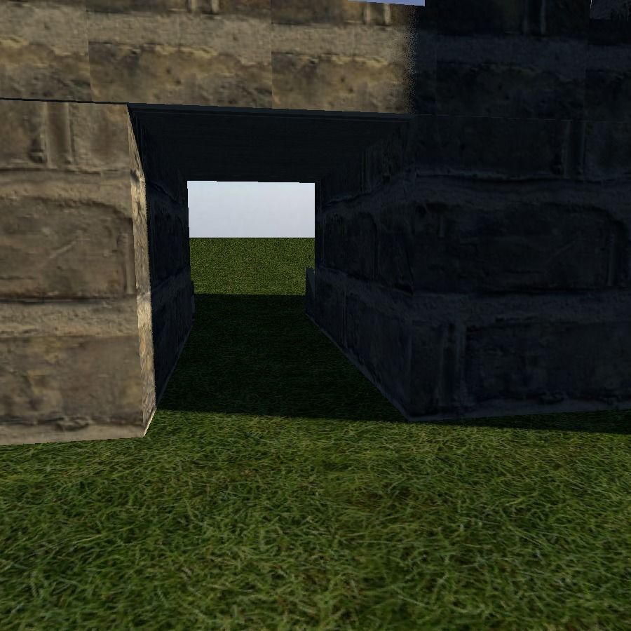 Medieval Entrance Tower Gate 3D model_19