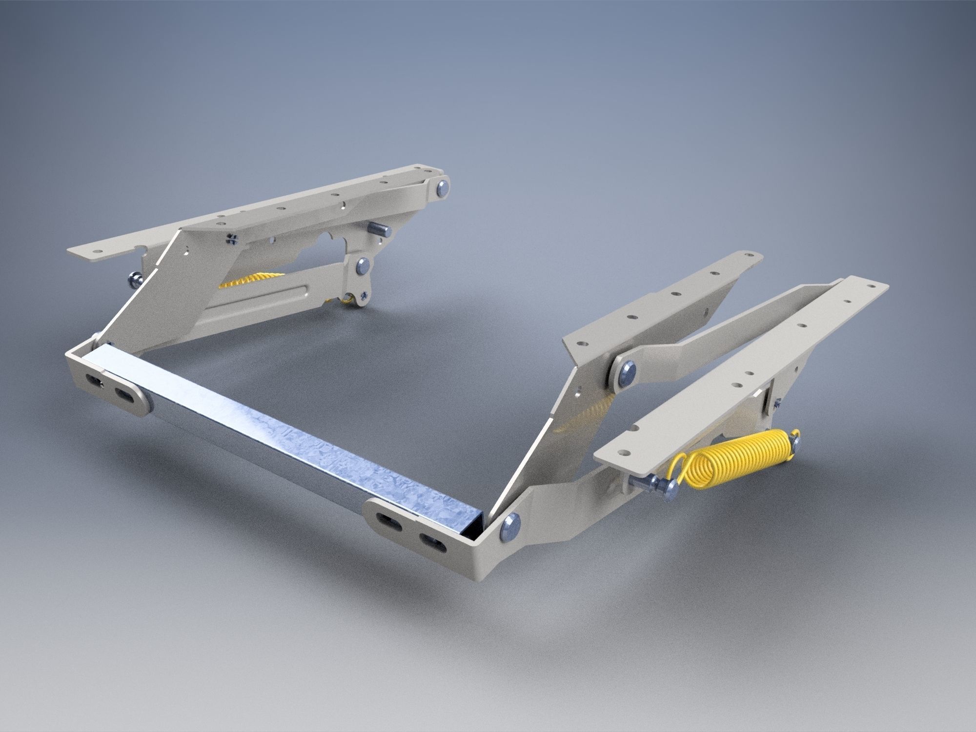 Lift Up Mechanism for Furniture 3D Print available 3D print model_5