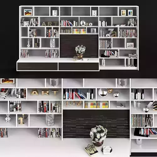 Polyform cabinets of open type