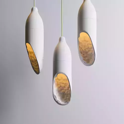 chalk pendant light