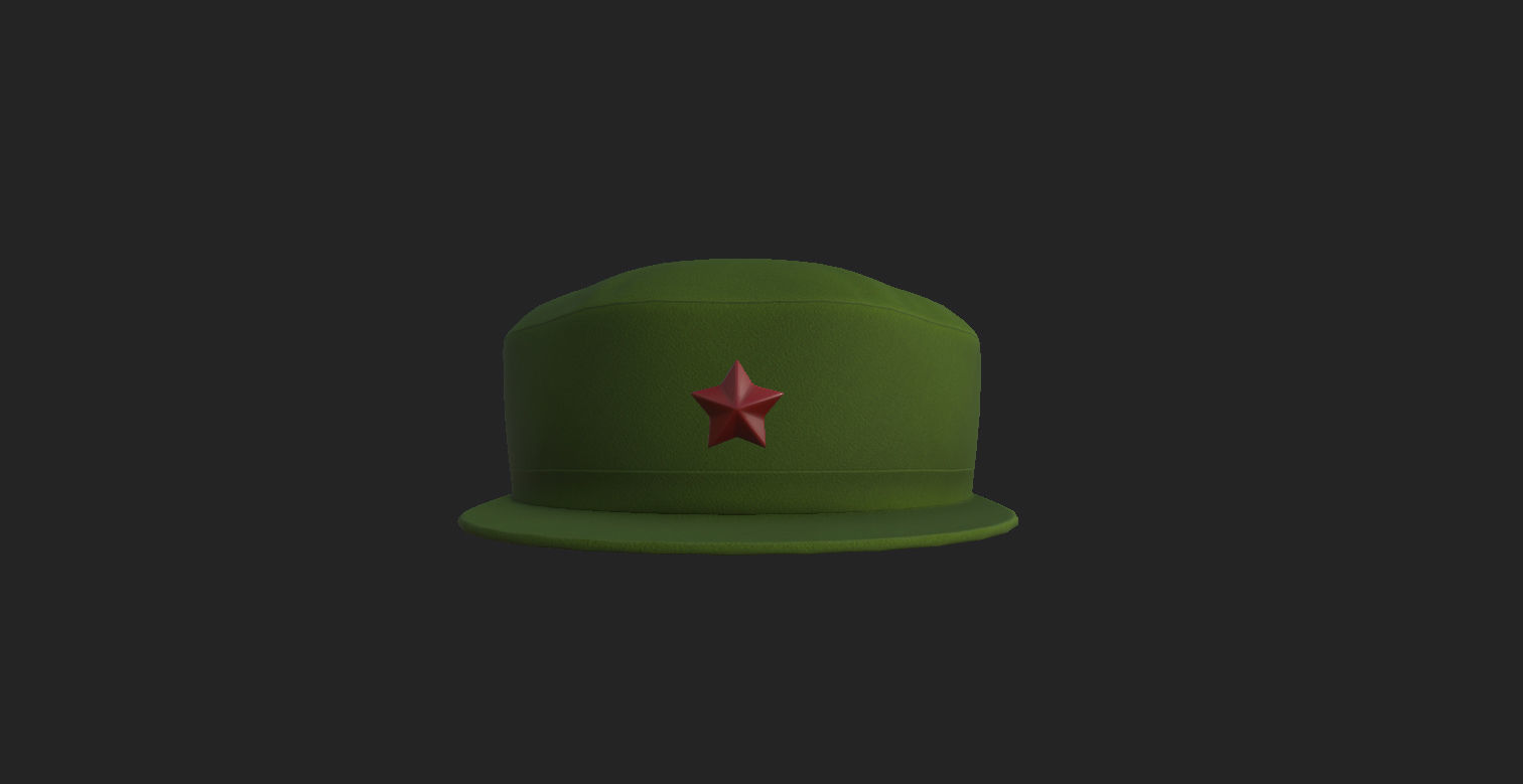 Hats and Helmet Pack 4 3D model_36