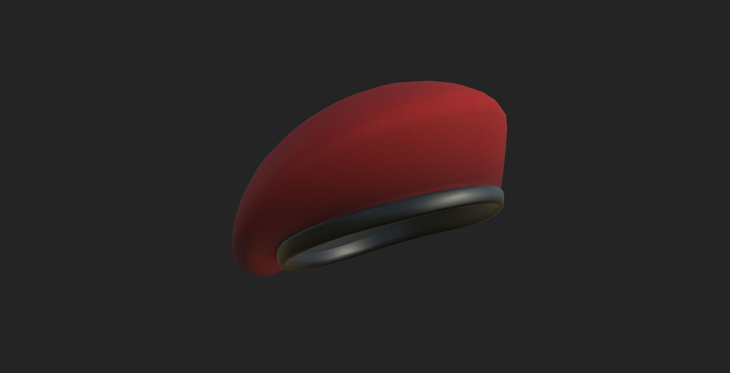 Hats and Helmet Pack 4 3D model_42