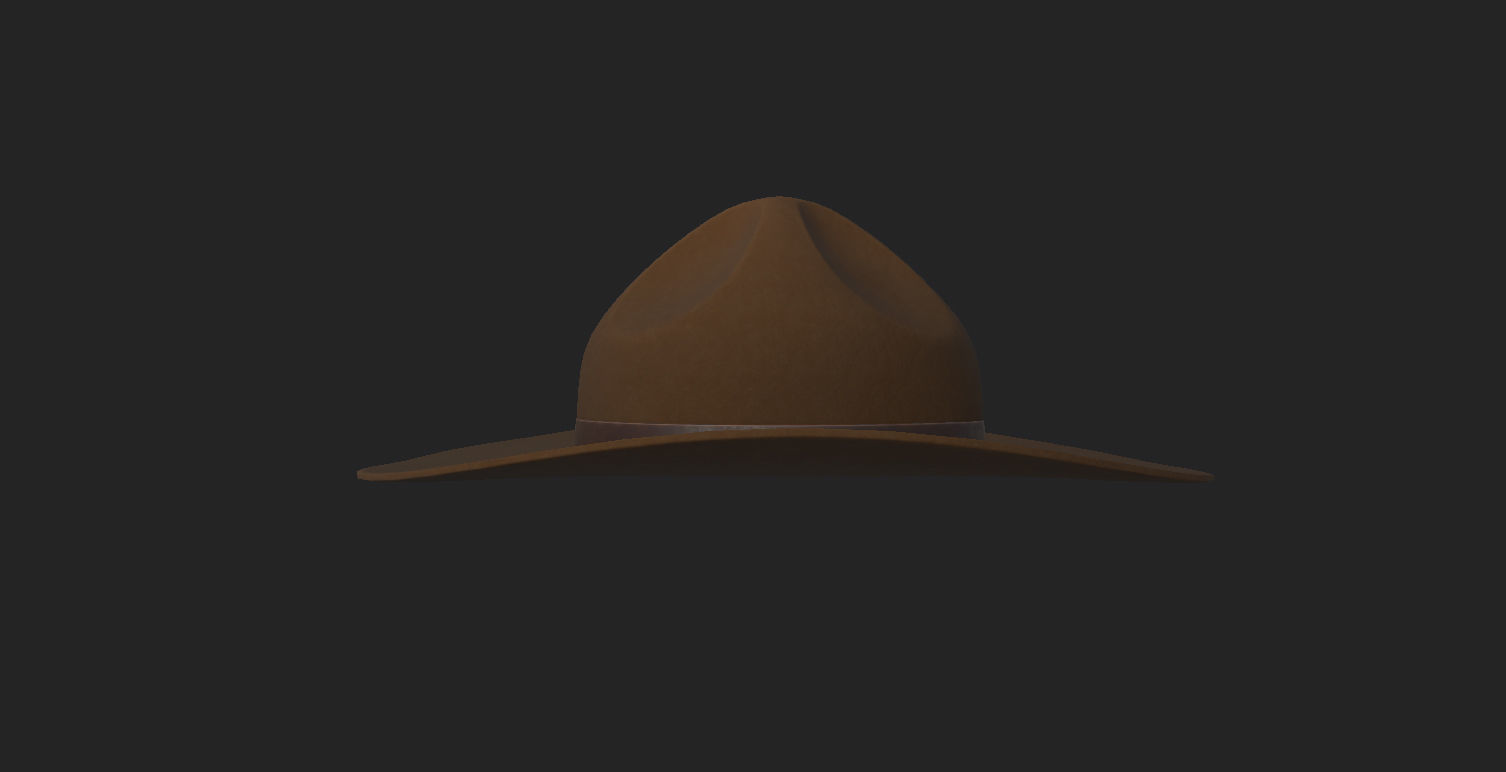 Hats and Helmet Pack 4 3D model_47
