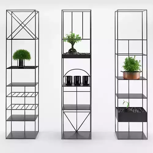 Estantes e armarios 3D model