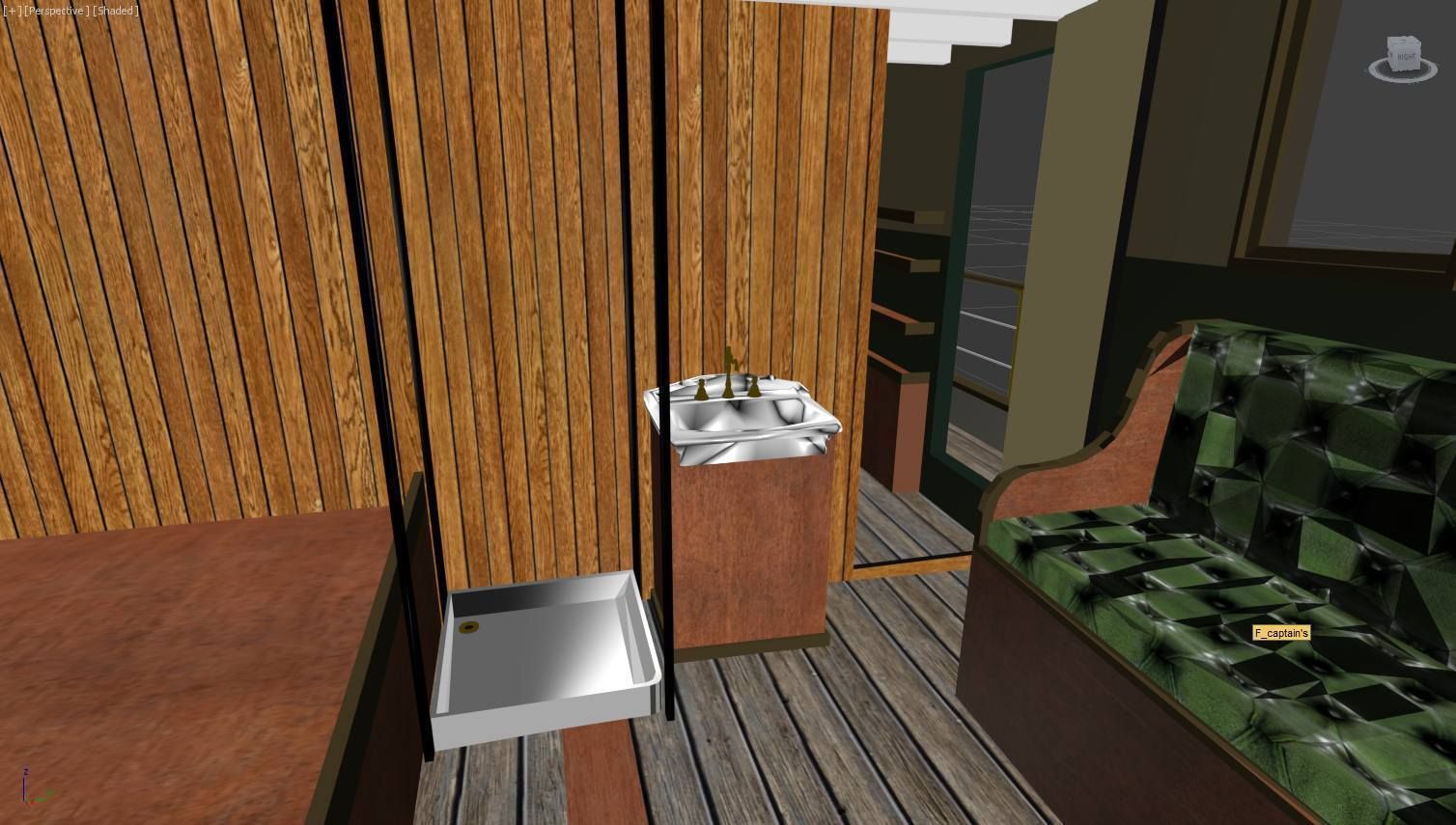 Columbia Mission Boat  3D model_14