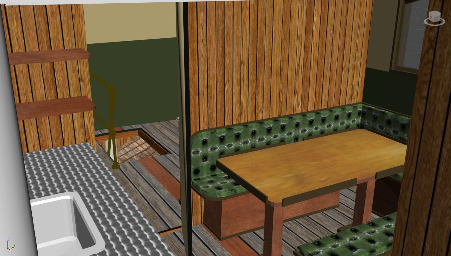 Columbia Mission Boat  3D model_13