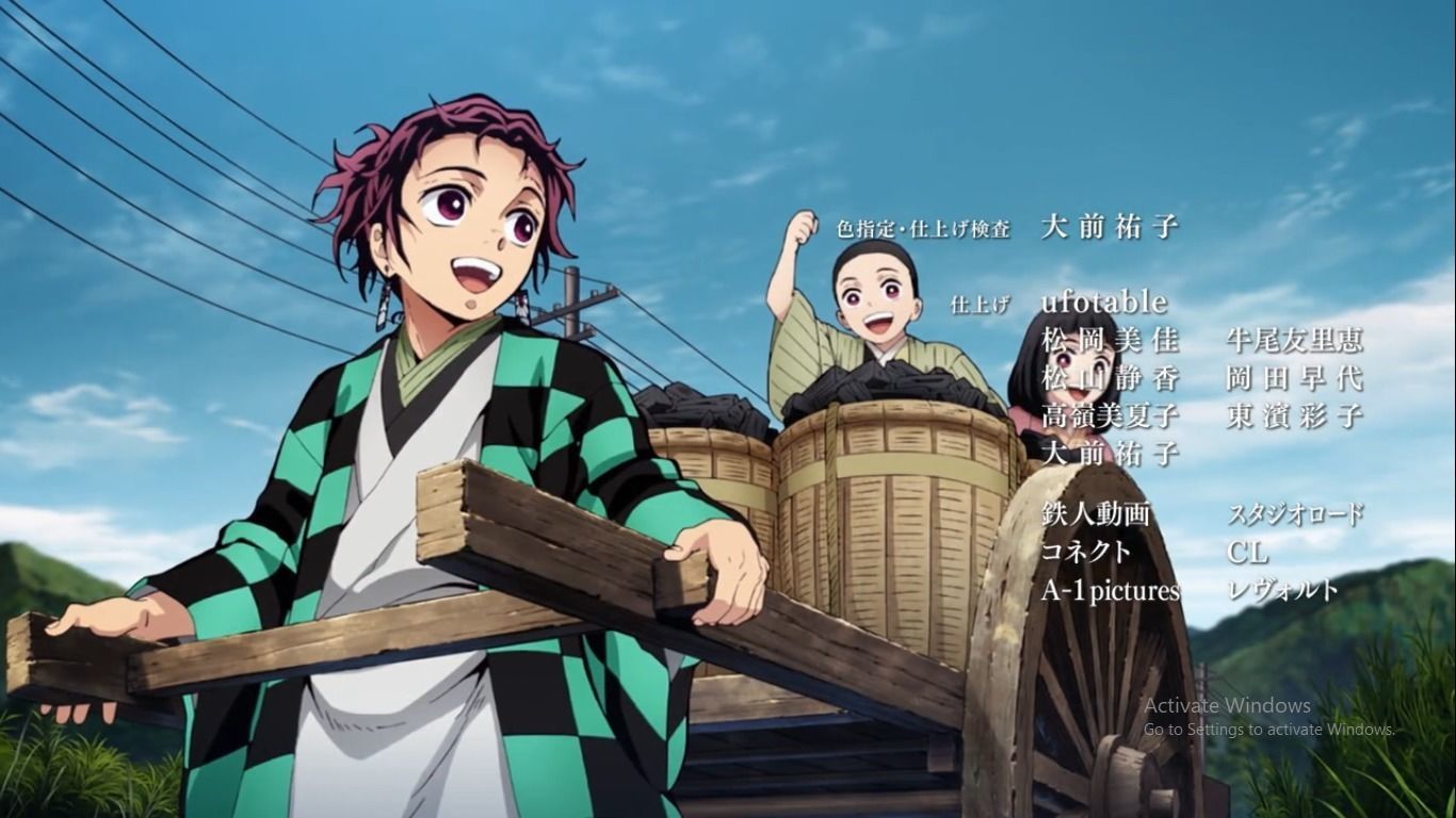 Kimetsu No Yaiba - Medieval Cart Low-poly 3D model_1