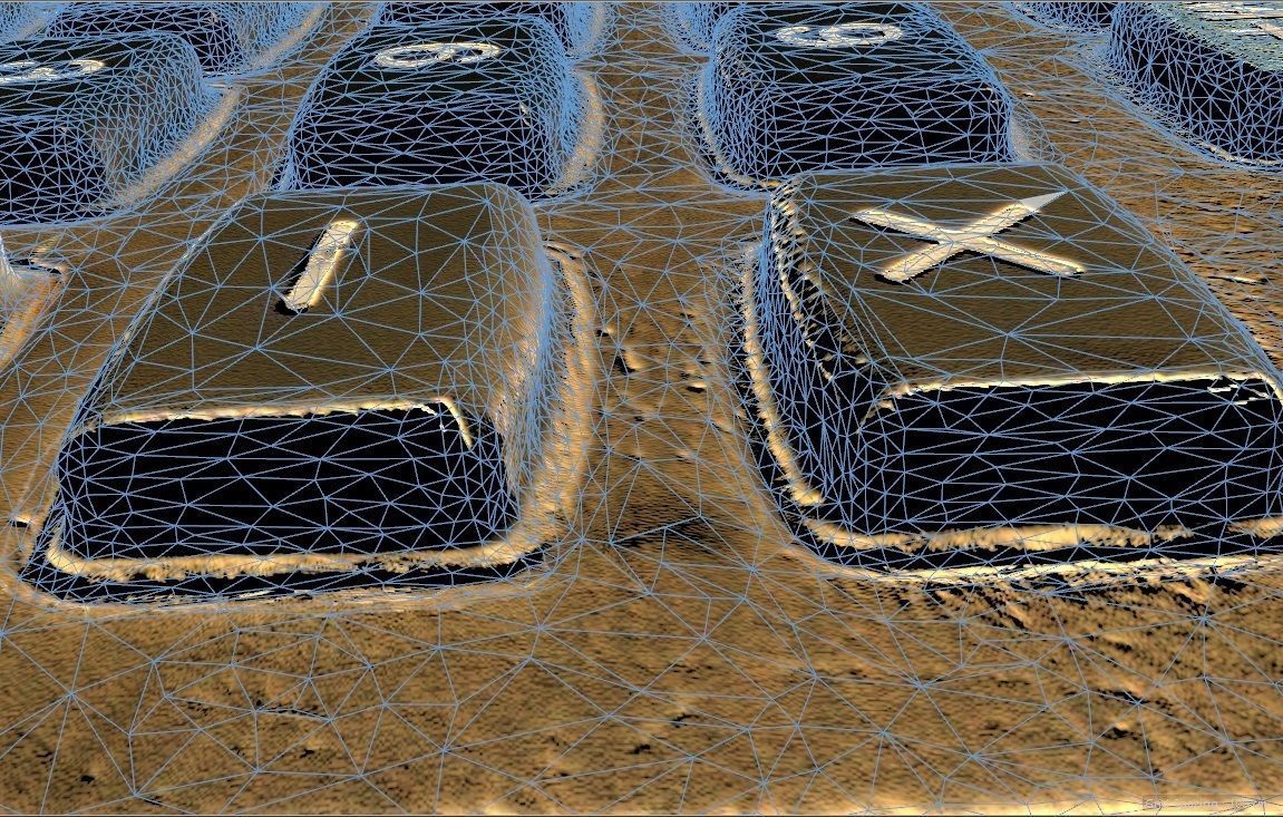 Realistic Calculator 3D model_7