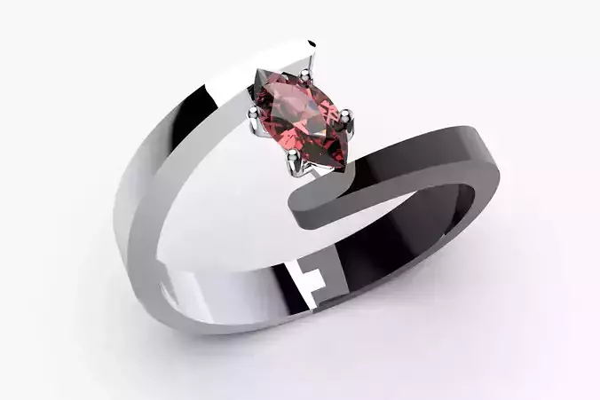 Women Ring - CAD-06 3D print model