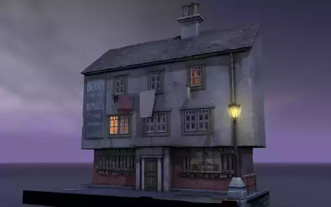 Old London house