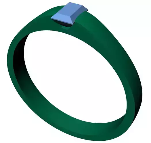 Women Ring - CAD-07 3D print model